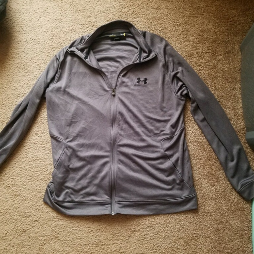 Large under armor zip up